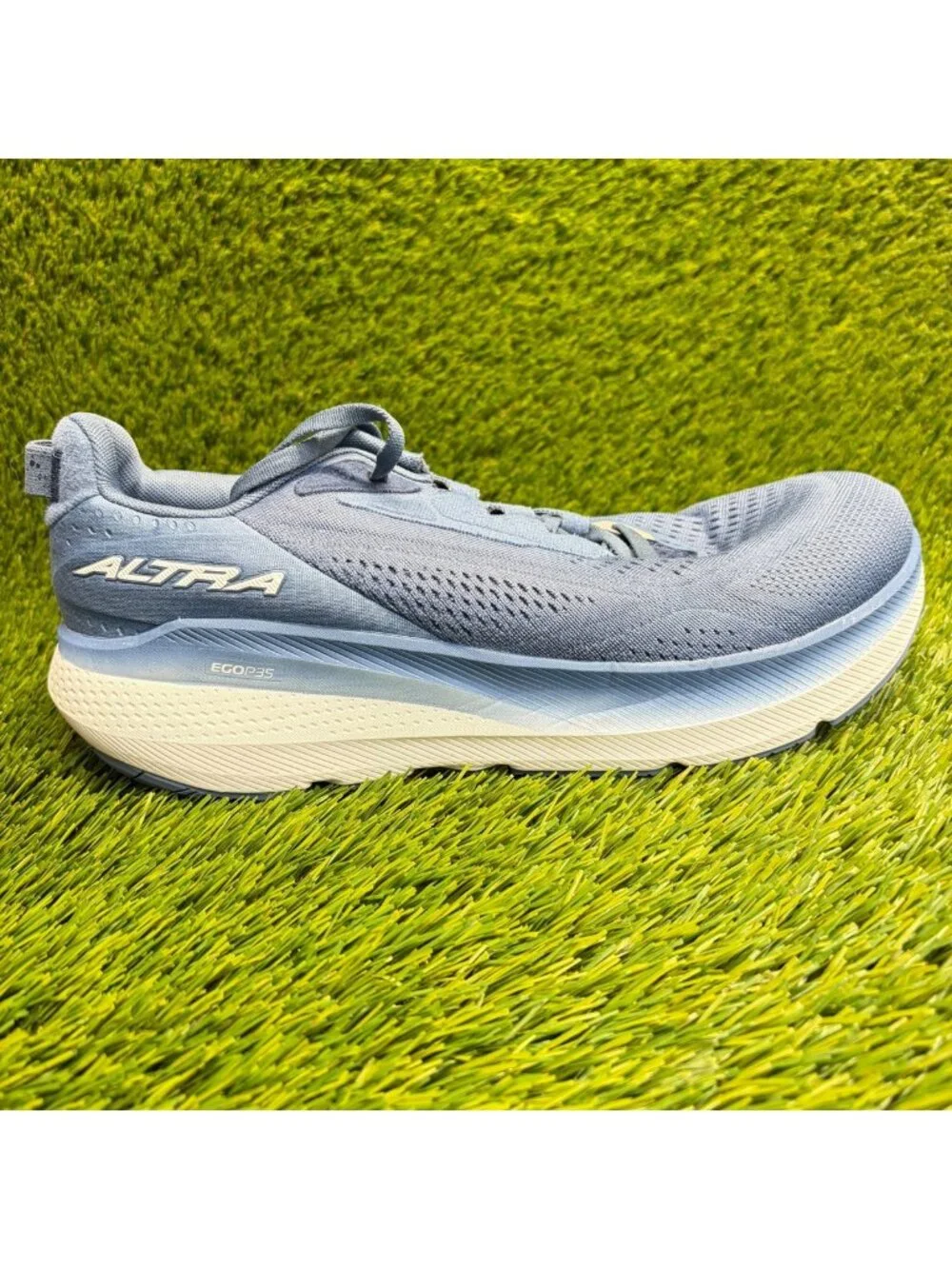 Altra FWD Via 2 Mens Size 9.5 Blue White Athletic Running Walking Shoes Sneakers